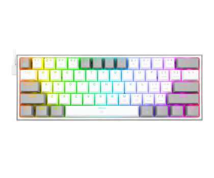 Klawiatura REDRAGON Fizz RGB (biała) K617WG-RGB